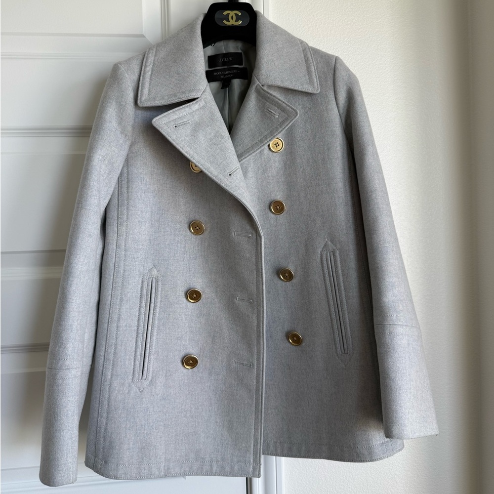 J.Crew Wool Cashmere Peacoat | Size 2